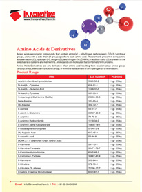 Amino Acids & Derivatives