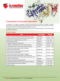 Coenzymes & Enzyme Substrates